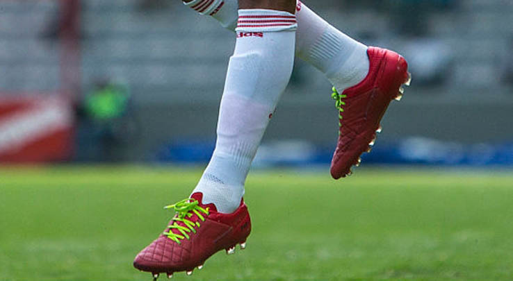 All red soccer 2024 cleats